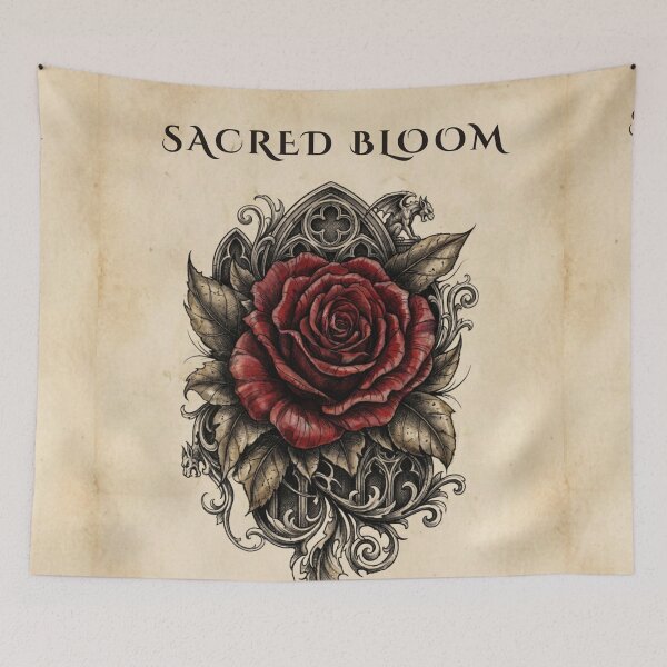 Item preview, Sacred Bloom Gothic Cathedral Rose designed and sold by IdeaSmith.