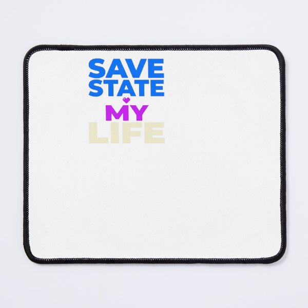 Item preview, Save State My Life - Retro Gamer designed and sold by BinAlgoPix.