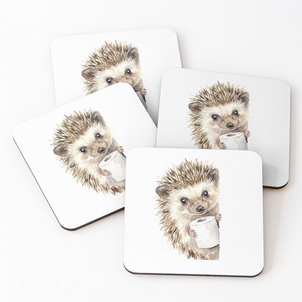 Item preview, Hedgehog Toilet Paper designed and sold by Roy & Tiffany.
