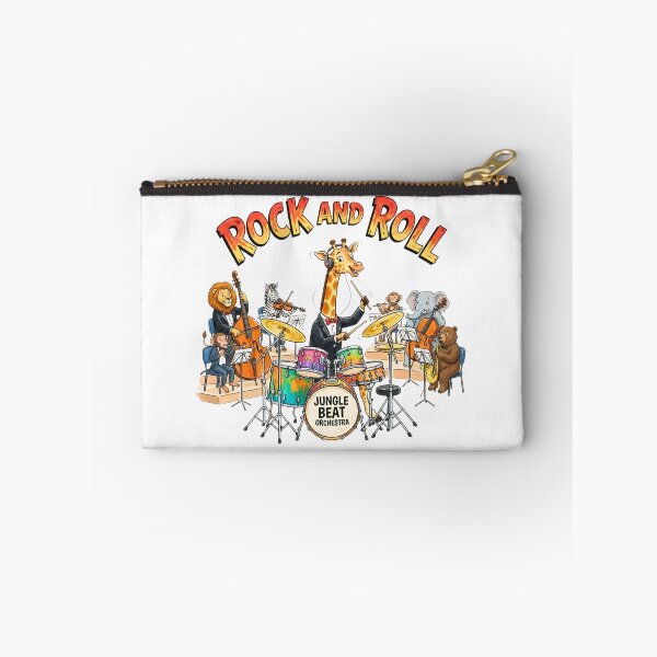 Item preview, Rock and Roll Jungle Beat Orchestra | Cute Animal Band Cartoon | Funny Music Lover Kids Gift | Drummer Giraffe Design designed and sold by Madhav Creations Studio.