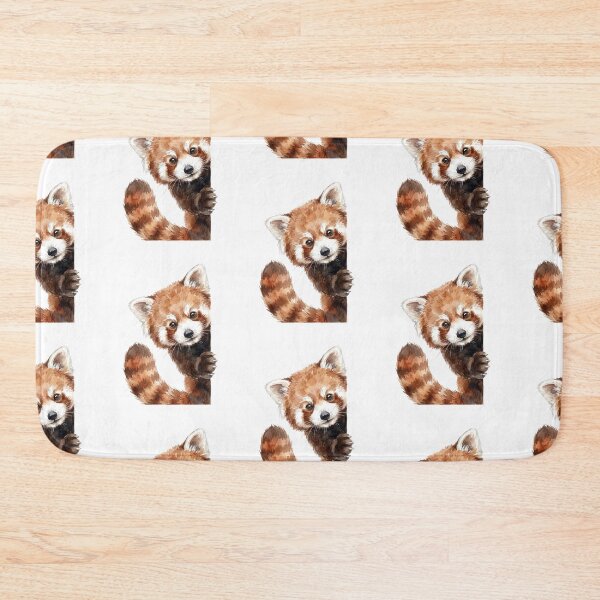Item preview, Red Panda Peeking designed and sold by Tiffany Roy.