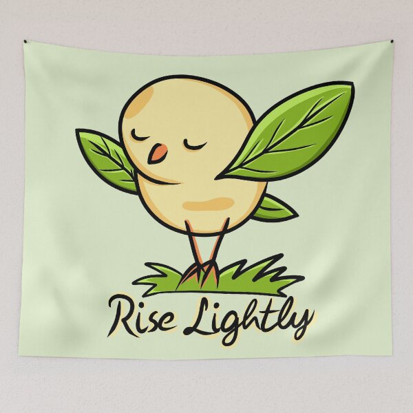 Item preview, Rise Lightly Yellow Bird designed and sold by Phyllya Design.