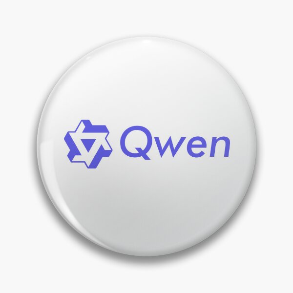 Item preview, Qwen AI Artificial Intelligence Purple Geometric Logo designed and sold by anierladsas.