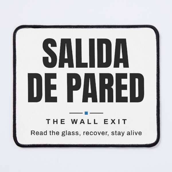 Item preview, Salida de Pared — The Wall Exit | Real Padel Terminology, Padel Tennis designed and sold by VestraDesign.