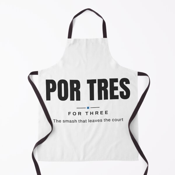 Item preview, Por Tres — For Three | Real Padel Terminology, Padel Tennis designed and sold by VestraDesign.