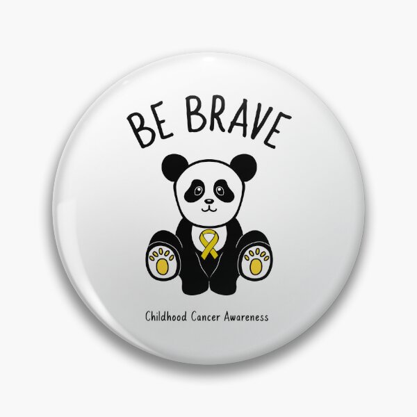 Item preview, Be Brave Childhood Cancer Awareness designed and sold by Sartoris Art.