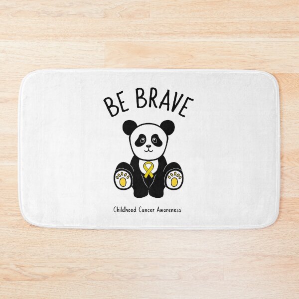 Item preview, Be Brave Childhood Cancer Awareness designed and sold by Sartoris Art.