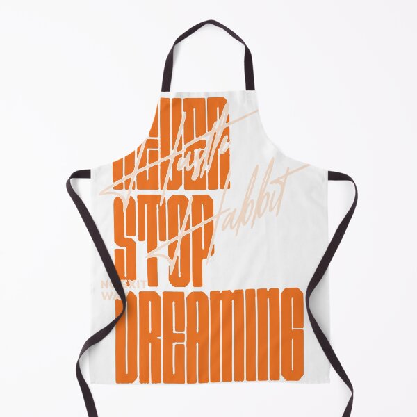 Item preview, Never Stop Dreaming Hustle Rabbit Typography Tee designed and sold by andry01.