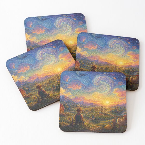 Item preview, Stardew Valley Impressionism designed and sold by FeelTheDrawing.