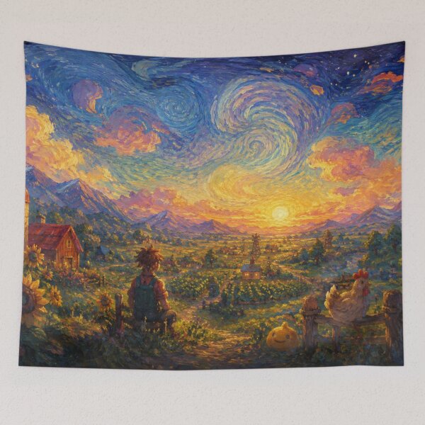 Item preview, Stardew Valley Impressionism designed and sold by FeelTheDrawing.