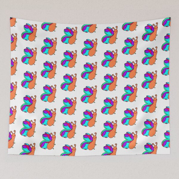 Item preview, Flower-eyed butterfly / Cute Whimsical Colorful Butterfly designed and sold by EMILYVU22.