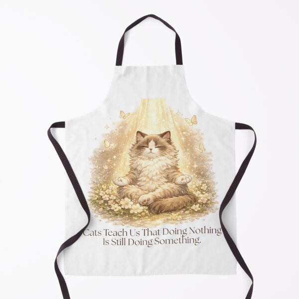 Item preview, The Power of Doing Nothing - Cat Logic designed and sold by RunningWhiskers.