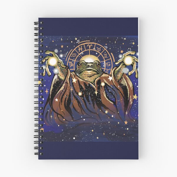 Item preview, Toad Astrologer designed and sold by Matthew Dennison Illustration & Design .
