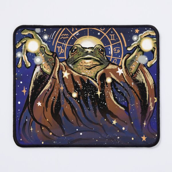 Item preview, Toad Astrologer designed and sold by Matthew Dennison Illustration & Design .