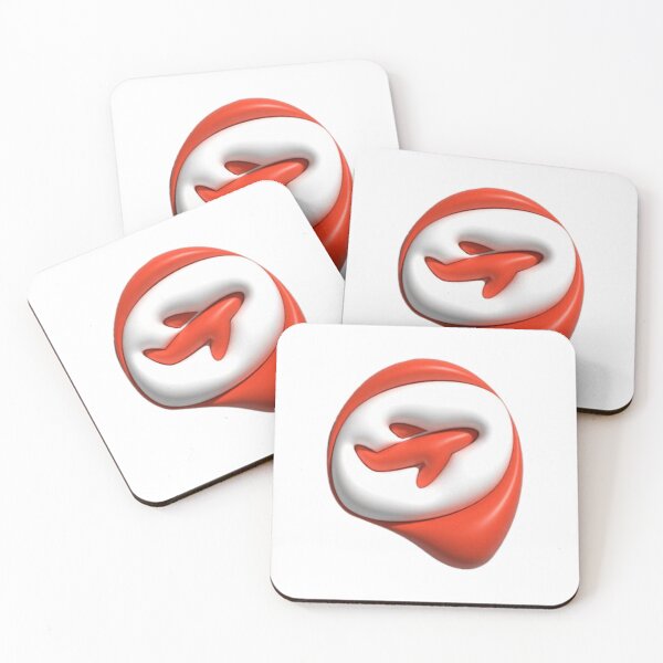 Item preview, 3D Airplane Travel Icon | Cute Travel Pin | Vacation Wanderlust Design designed and sold by ArhaanFashions.