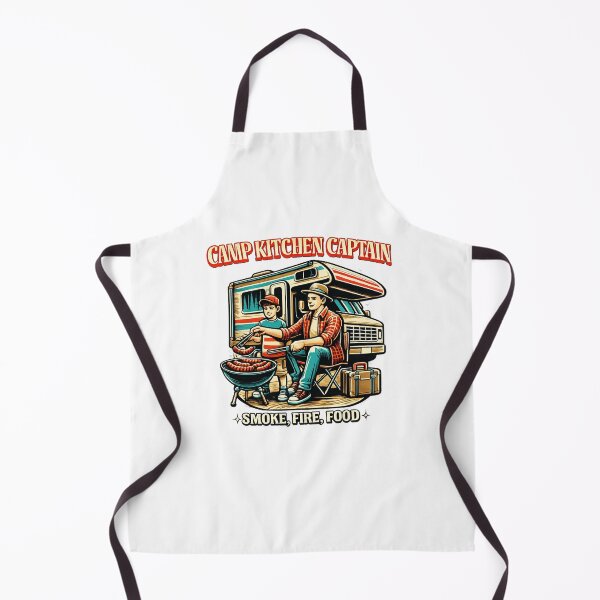 Item preview, Camp Kitchen Captain BBQ designed and sold by SCWDesigns.