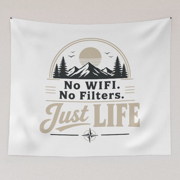Item preview, No WiFi No Filters Just Life | Before Algorithms designed and sold by TheWanderlight.