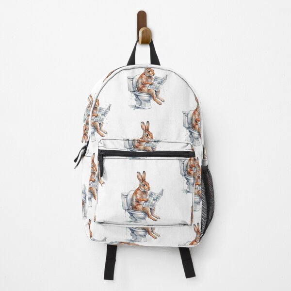 Item preview, Bunny Reading Newspaper designed and sold by Roy & Tiffany.