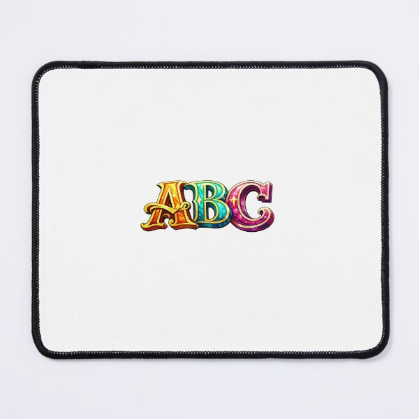 Item preview, ABC Ornate Monogram | Luxury Alphabet Letter Art | Colorful Vintage Typography Design designed and sold by El Hassan El omari.