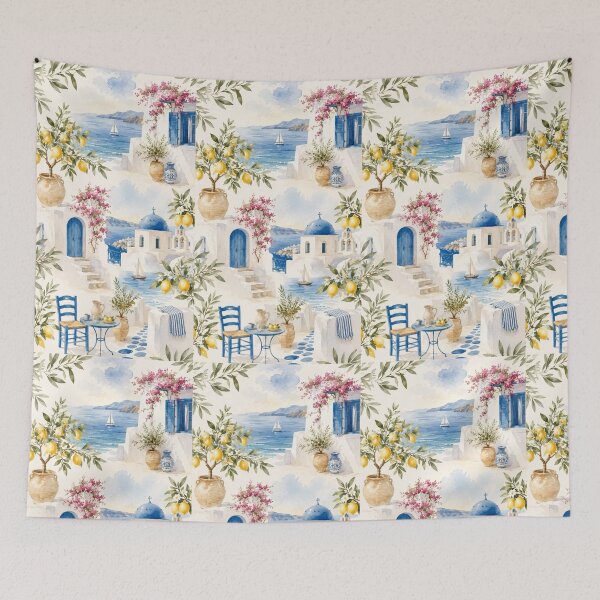 Item preview,  Mediterranean Lemon Breeze - Italian Coastal Daydream designed and sold by iamdesigns14.