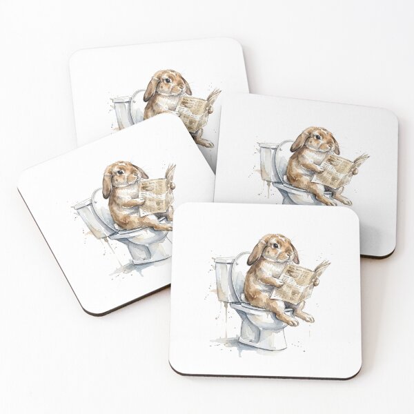 Item preview, Lop Bunny Toilet designed and sold by Roy & Tiffany.