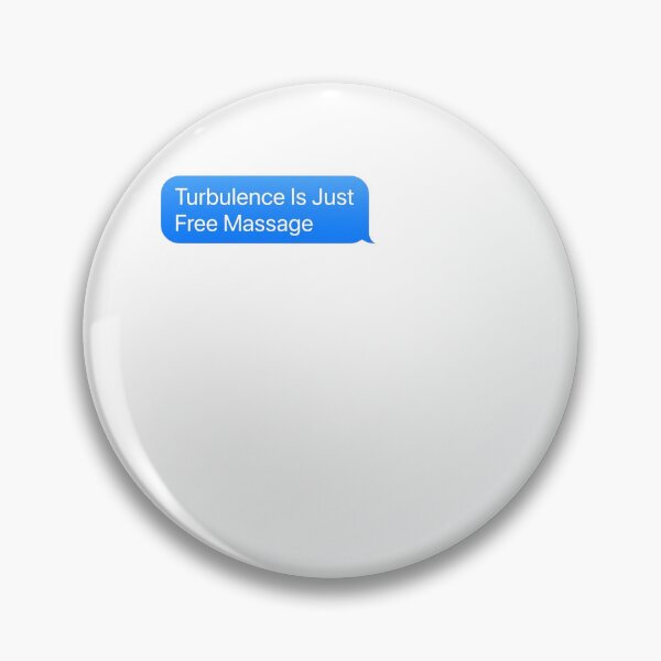 Item preview, Turbulence Is Just Free Massage - Pilot designed and sold by BinAlgoPix.