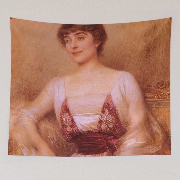 Item preview, A Lady With a Fan designed and sold by tomorrowsart.