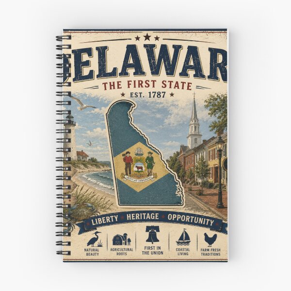 Item preview, Delaware – US Cities Collection designed and sold by SlanPOD.