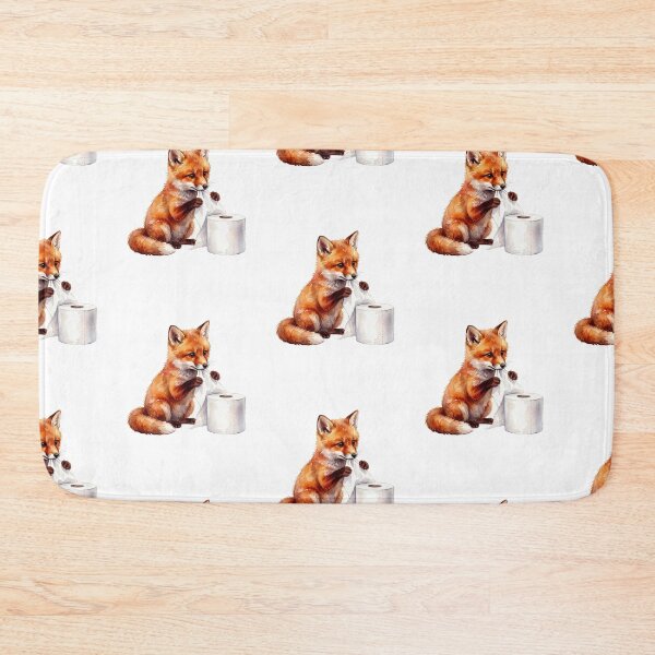 Item preview, Fox Toilet Paper designed and sold by Tiffany Roy.
