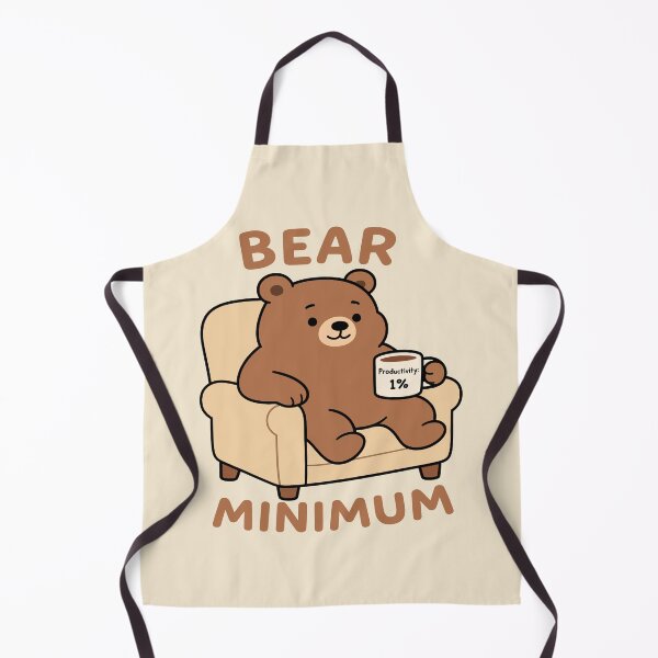 Item preview, Bear Minimum - Relaxed Bear designed and sold by Regal Rev.
