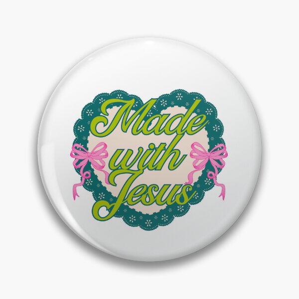 Item preview, Made with Jesus! Girly Feminine Inspired designed and sold by Christ Above .