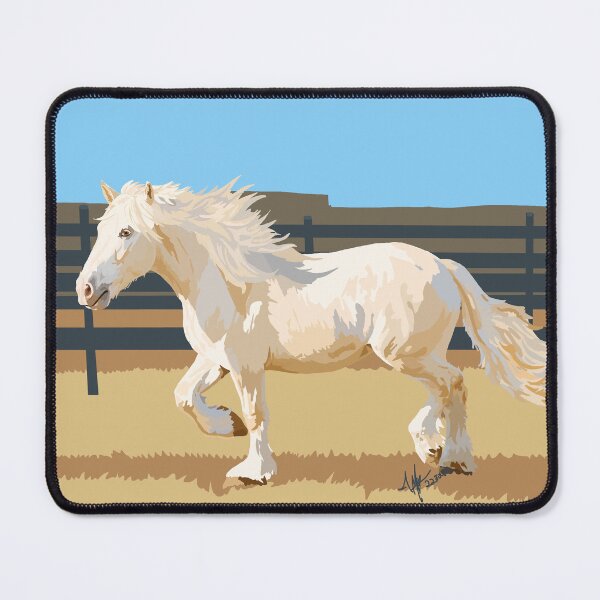 Item preview, American Cream Draft Mare designed and sold by KlakkDrawsStuff.