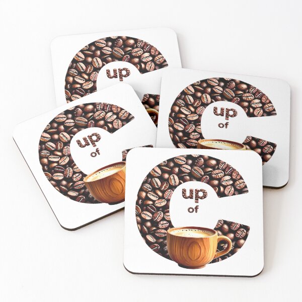 Item preview, Cup of C — Coffee Beans Design designed and sold by Bondingbonding.