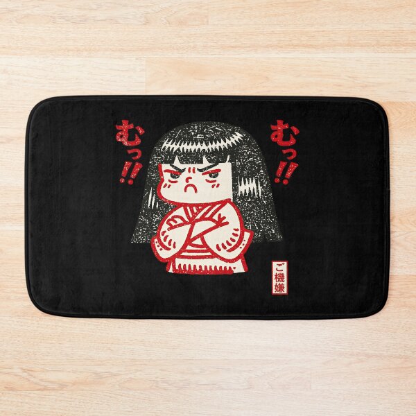 Item preview, Angry Cross Armed Kimono Girl Folk Art designed and sold by EdvvinStudios.