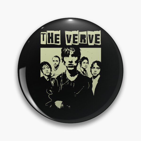 Item preview, The Verve Britpop Rock Band Stencil Portrait designed and sold by anierladsas.