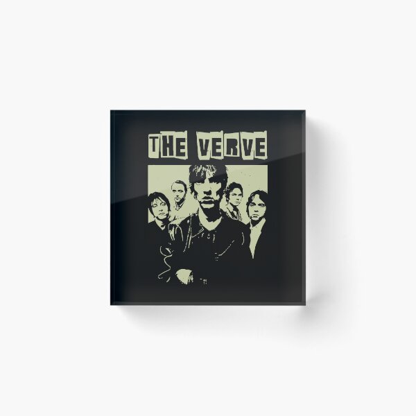 Item preview, The Verve Britpop Rock Band Stencil Portrait designed and sold by anierladsas.