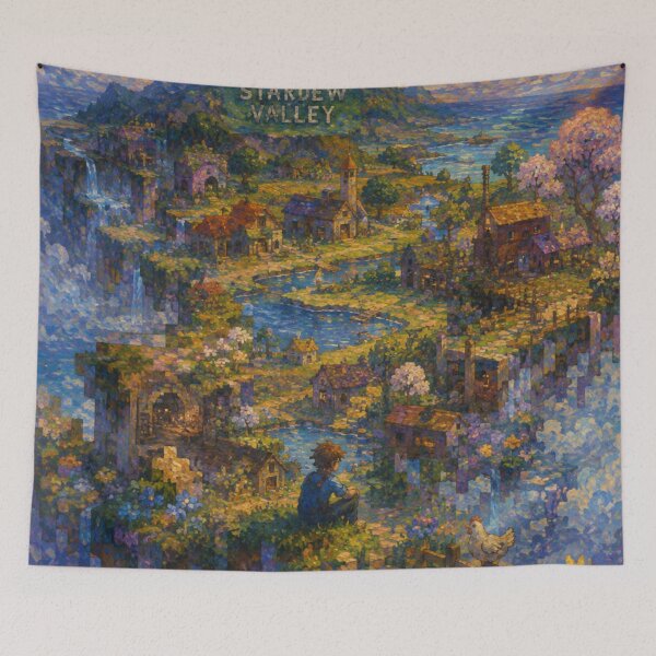 Item preview, Stardew Valley But impressionism designed and sold by FeelTheDrawing.