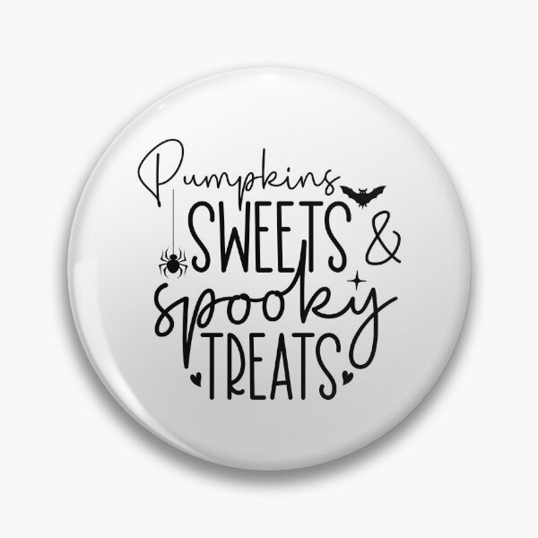 Item preview, Pumpkins Sweets And Spooky Treats - Retro Autumn Halloween Vibes Quotes Spooky USA Apparel designed and sold by FuzionRaptor.