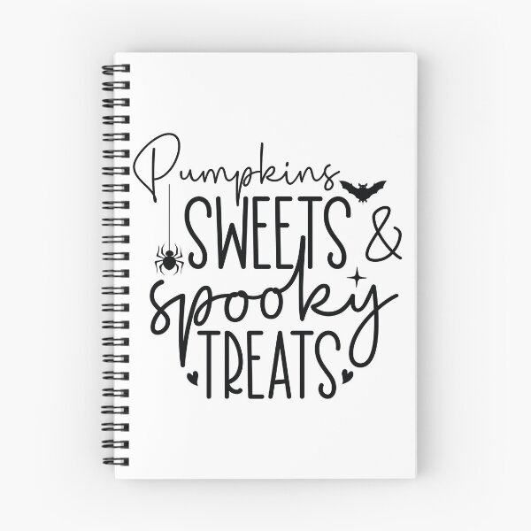 Item preview, Pumpkins Sweets And Spooky Treats - Retro Autumn Halloween Vibes Quotes Spooky USA Apparel designed and sold by FuzionRaptor.