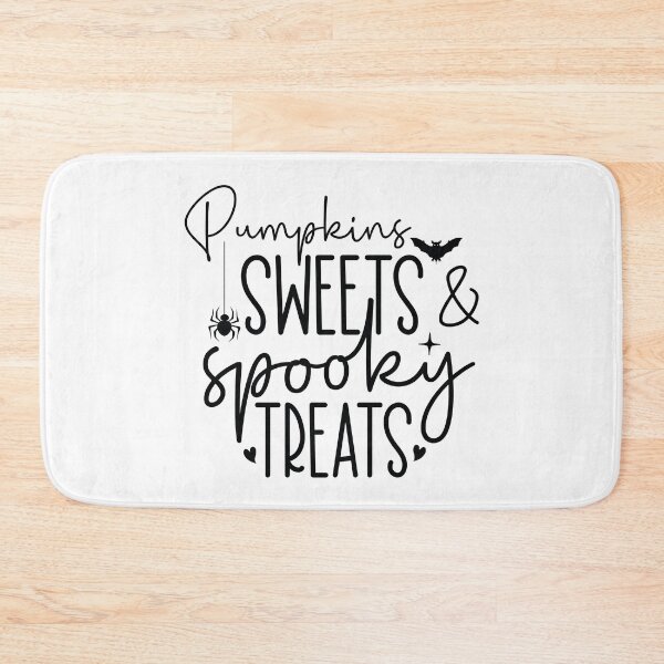 Item preview, Pumpkins Sweets And Spooky Treats - Retro Autumn Halloween Vibes Quotes Spooky USA Apparel designed and sold by FuzionRaptor.
