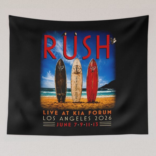 Item preview, Rush Fifty Something 2026 Los Angeles - Rush Band designed and sold by AmetheaVex.