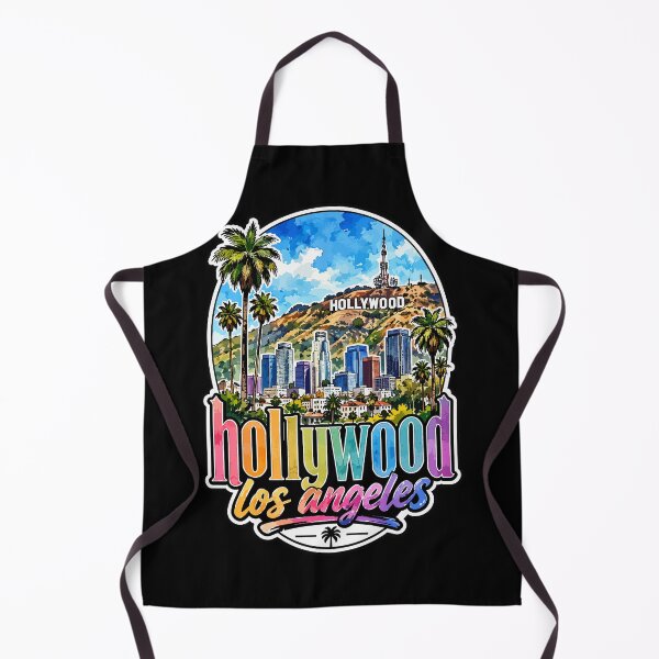 Item preview, Hollywood Los Angeles California Watercolor USA Travel designed and sold by TomFrontierArt.