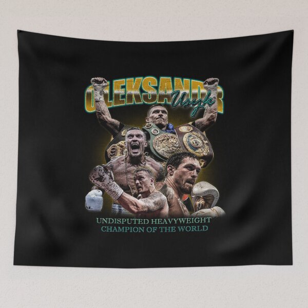Item preview, Oleksandr Usyk Undisputed Heavyweight Champion Vintage Bootleg Shirt designed and sold by Creatop.
