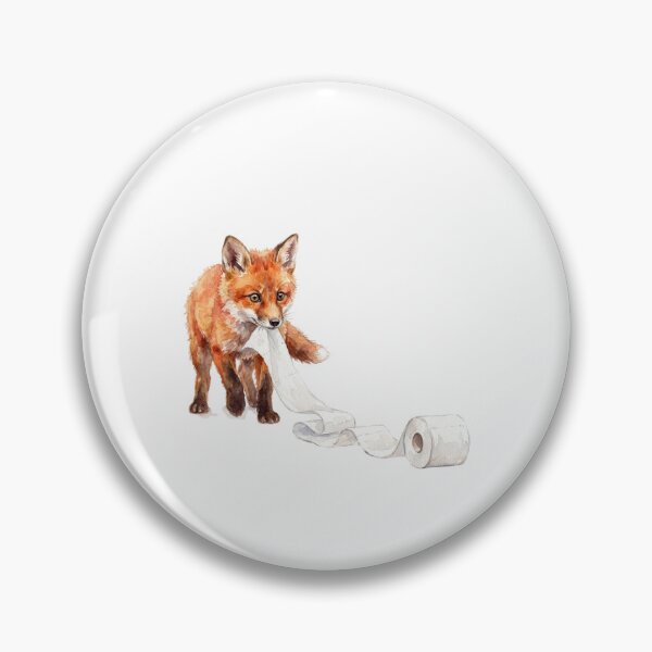 Item preview, Fox Toilet Paper designed and sold by Tiffany Roy.