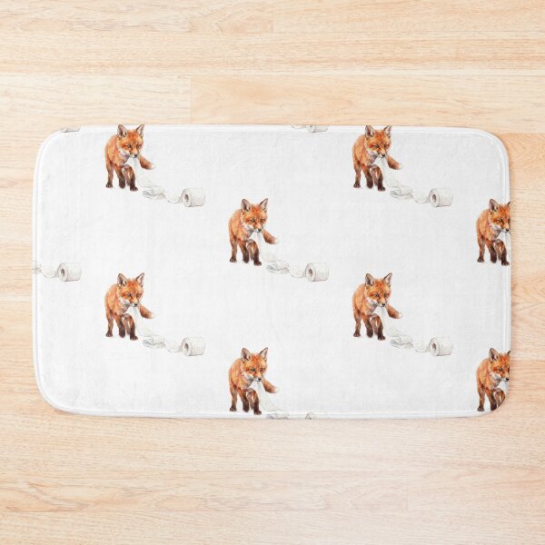 Item preview, Fox Toilet Paper designed and sold by Tiffany Roy.
