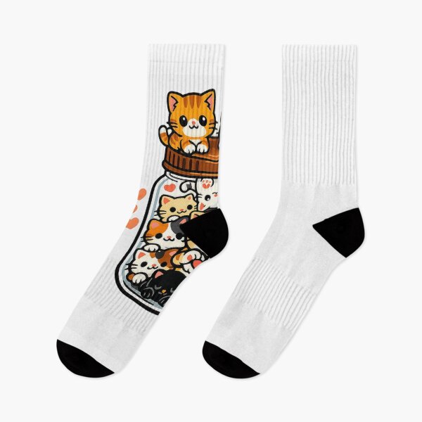 Item preview, Jar of Cute Kittens Kawaii Cat Shirt designed and sold by WearTheVibe Store.