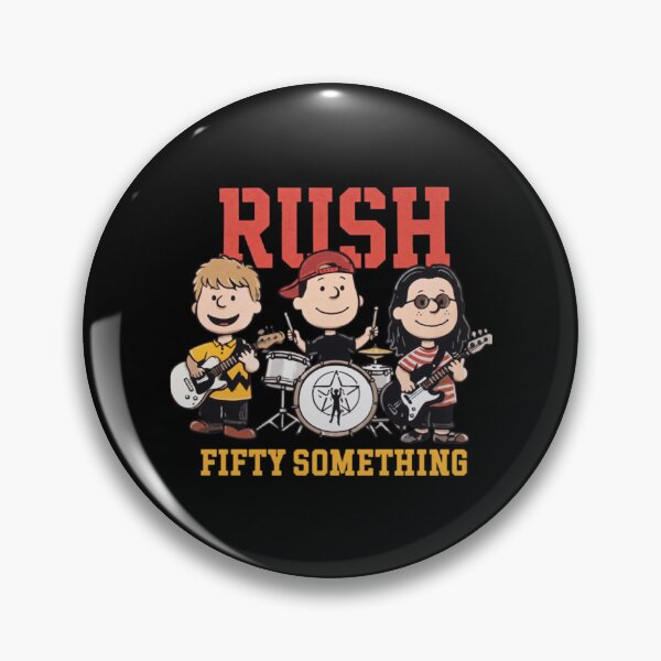 Item preview, RUSH Fifty Something Cartoon Style - Rush Band designed and sold by AmetheaVex.