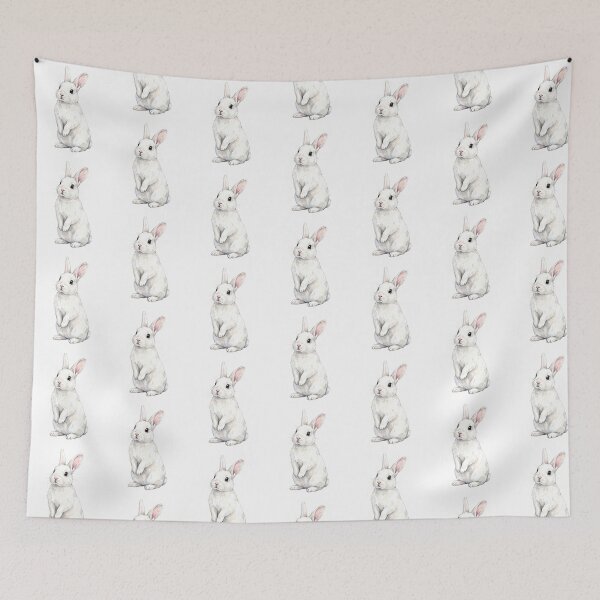 Item preview, Standing White Bunny designed and sold by Roy & Tiffany.