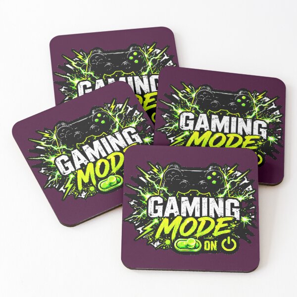 Item preview, Gaming Mode ON | Gamer Sticker with Controller and Neon Effect designed and sold by AstronautMerch.