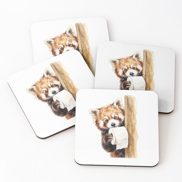 Item preview, Red Panda Tissue designed and sold by Roy & Tiffany.